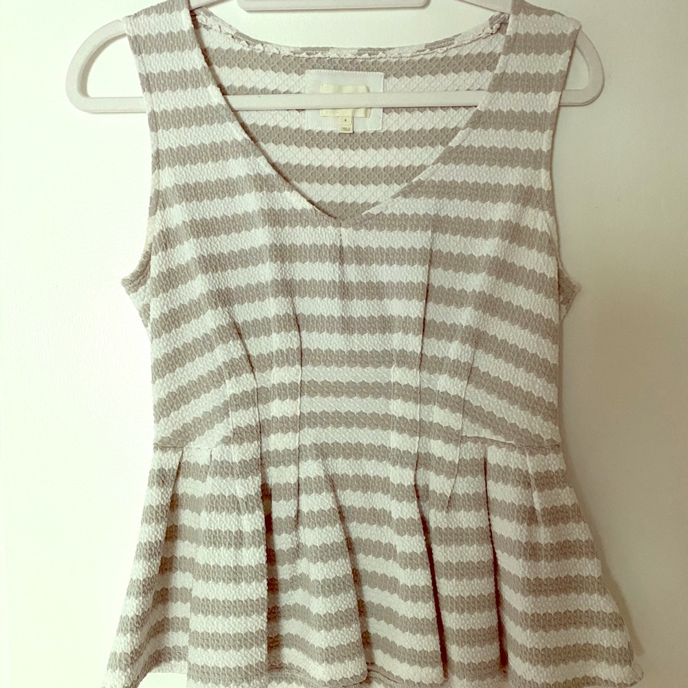 Deletta Stripped Top